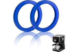 LYRAMIS 2 Stück Verbesserte E61 SiebträGer,73 X 57 X 8,5mm Dichtung O-Ring Aus Lebensmittelechtem Silikon Dicht Ersatzdichtung für E61 E98 Gaggia Classic Espressomaschine Dichtungen Langlebig (Dunkelblau)