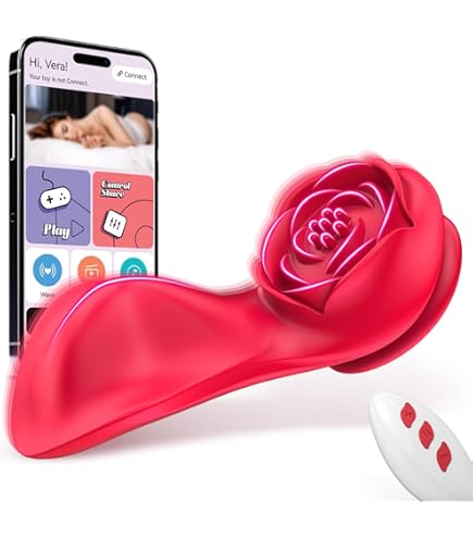 Culotte vibrante télécommandée papillon – 30 modes, silicone doux