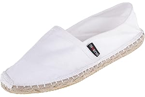 Japanwelt Espadrilles für Damen & Herren I Sommerlatschen Latschen Sommer Slipper Sommerschuhe Freizeitschuhe Flache-Schuhe Leinenschuhe Canvas Sneaker Damen-Slip-On Unisex, atmungsaktiv & bequem