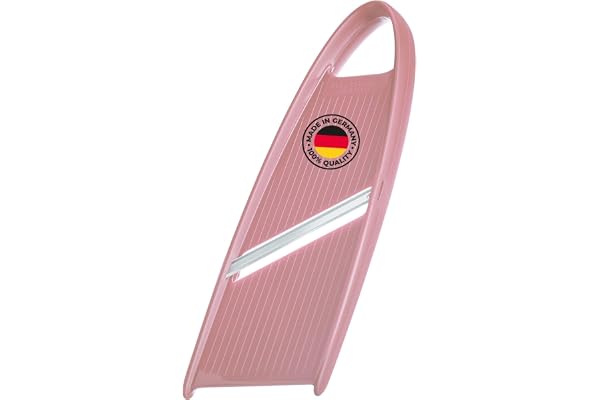 Westmark Mandoline, Hobelix, Plastique/acier inoxydable, rose/argenté, 117022EP