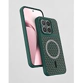 Coverzone Xiaomi Mi 17T Pro ile uyumlu Karbon Kaplama Telefon Kılıfı, MagSafe ile Uyumlu, 2 mm Y&uuml;kseltilmiş Kamera Korumalı, 