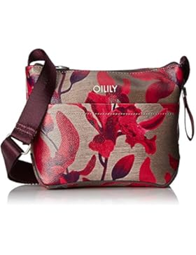 Oilily Damen Jolly Shoulderbag Svz Umhängetasche, Rot (Dark Red), 8 x 19 x 19 cm