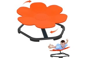 UISEBRT Carosello autismo per bambini, sedia girevole sensoriale, sedia girevole per bambini, allenamento, coordinazione fisica ed equilibrio, sgabello girevole girevole