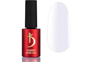 K Professional Rubber Base Gel - Base Coat Pastel Lilac Opal Shimmer -7ml- UV Nagellack - Unterlack - Gel Nägel - Lila Glänzend Nagellack - UV LED