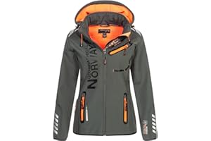 Geographical Norway Damen Herbst Winter jacke Softshell Jacke - Regen Outdoor ÜbergangsJacke Production FVS