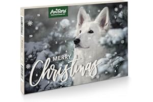 AniForte Advent Calendar for Dogs 2024 - Natural Dog Snacks Grain-Free | Advent Season Snacks | Treats without Colours and Preservatives | Merry Christmas Calendar