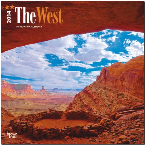 The West 2014 - Der Westen der USA: Original BrownTrout-Kalender [Mehrsprachig] [Kalender]