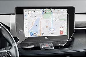 SXCY Compatible avec Toyota RAV4 2023 Film de protection d'écran en verre trempé GPS 10,5" Dureté 9H Anti-rayures Anti-traces de doigts RAV4 2023 Accessoires