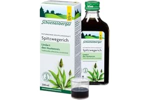 SCHOENENBERGER Salus Plantain Plant Juice 200ml X 2 (Pack of 2)