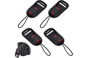 volumoon 4 Pezzi Fibbia Sgancio Rapido Fotocamera, Fibbia Della Fotocamera Adattatore Universale, Cinghia per Fotocamera a Sgancio Rapido, Adatto per Tracolla per Fotocamera