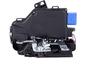 Dixhills Actuador de cerradura de puerta delantera derecha con bloqueo centralizado de 9 pines compatible con Altea 5P1 Toledo III 5P2 Golf V de repuesto para 3D1837016 3D1837016A 3D1837016AB