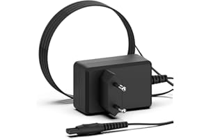 MJXYXCDH 15V Caricatore Rasoio Elettrico Alimentatore per Philips Series HQ8505 7000 5000 3000 MG7720 QP6510 QP6520 QP6530 BG5020 Rasoio Adattatore caricabatterie C0066