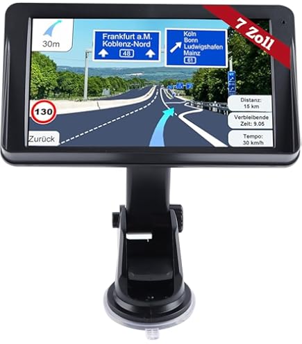 GPS-navigatie met touchscreen, snelheidswaarschuwing POI