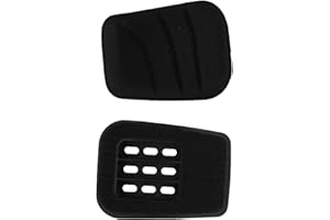 TONIXY Accoudoir pour vélo de triathlon, coussinets de soutien de guidon pour vélo de triathlon, coussinets confortables pour avant-bras Noir