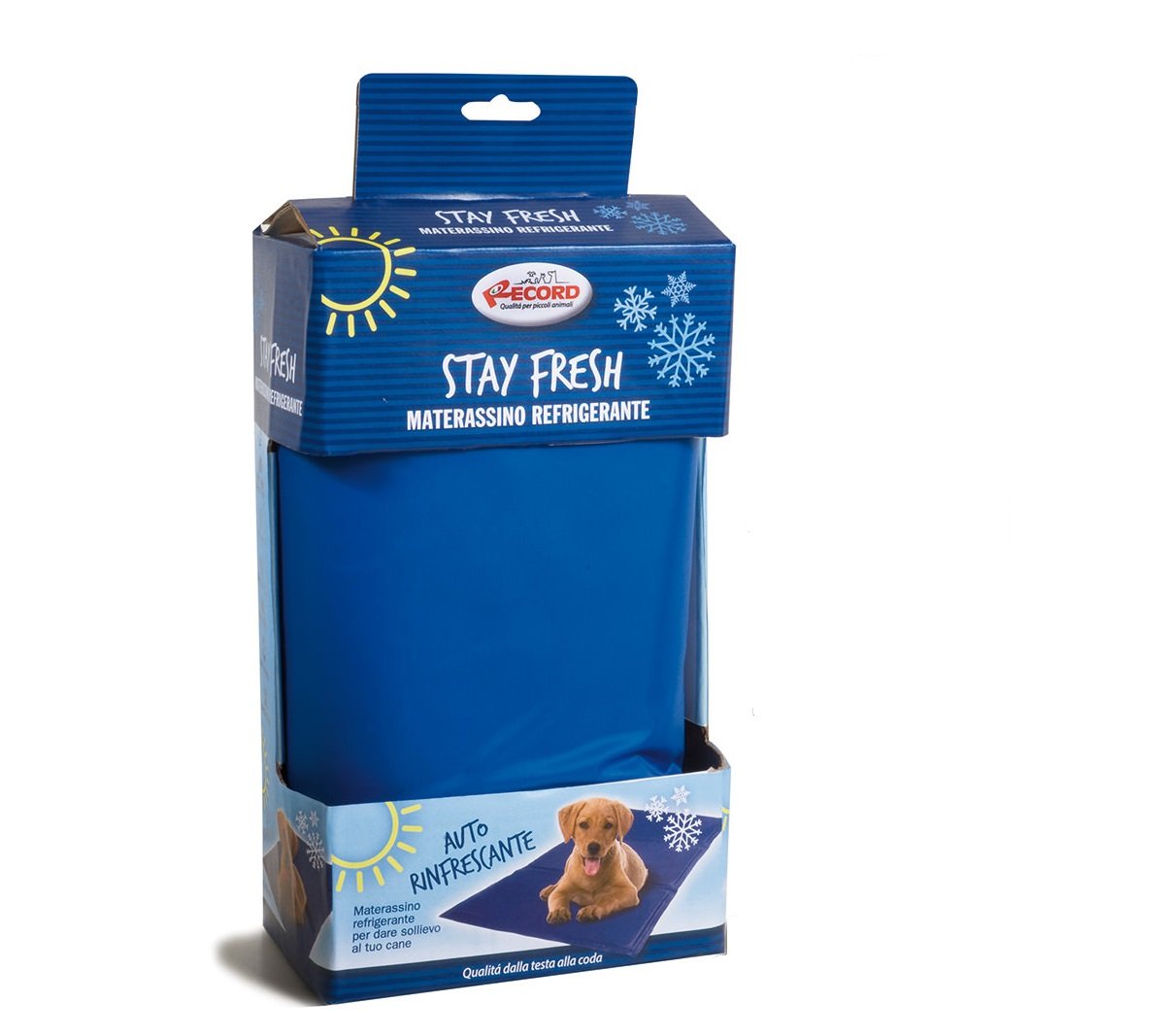 Record 13551 Stay Fresh Tappetino Refrigerante L Blu Mondo A 4 Zampe