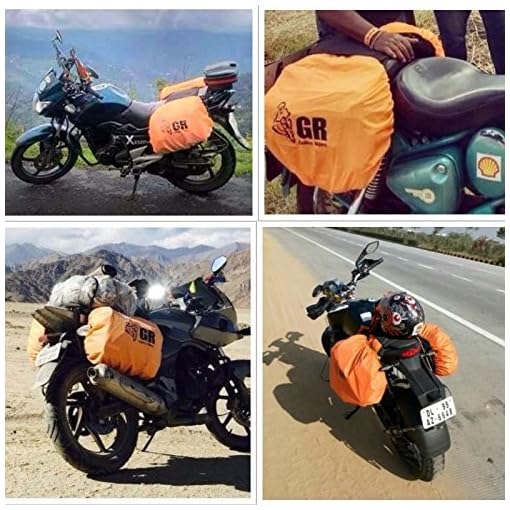 GR GOLDEN RIDERS Fabric | Mini48 V2 | Double Side Motorcycle Saddle Bag For Bike (51+Liters) - Image 11