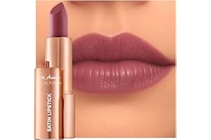 M. Asam Magic Finish Satin Lipstick In A Romantic Rosewood Shade (4g), Long-lasting, Silky Matte Finish Without Drying Out, Creamy Texture Nourishes With Hyaluronic Acid & Lip Plumper