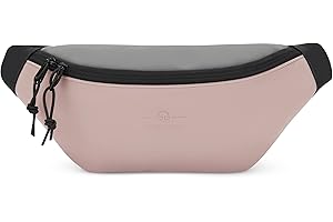 Johnny Urban Sac Banane Femme & Homme Rose - Riley - Sacoche de Ceinture pour Festival, Voyage & Sport - Petit Sac à Main Fashion - Déperlant