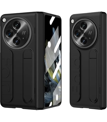 Transparente Handyhülle Mit Glasfolie Für OnePlus Open – Klare Bumper Case, Kratzfest & Stoßsicher