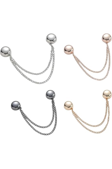 3 Paar Elastische Ärmelhalter Aus Metall (schwarz, Silber, Gold) - Anti-Rutsch, Dehnbar, Einheitsgröße Für Damen & Herren