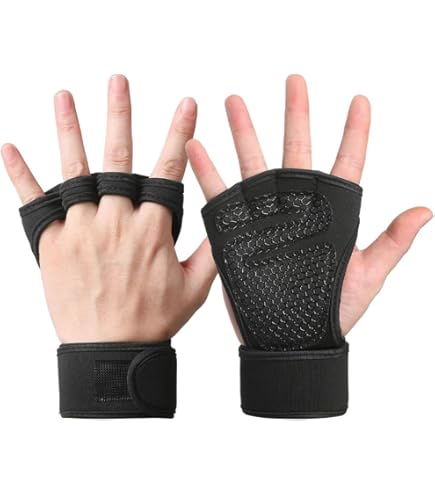 Guanti Da Palestra Super Comodi - Niente Più Calli! Palmo In Pelle Imbottito Per Sollevamento Pesi, Kettlebell E Cross Training - Foto 10