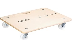 ‎WAGNER DESIGN YOURSELF WAGNER Transporthilfe MM 1332 I 59-86 x 49 x 11 cm - Tragkraft 200 kg - für verschieden große Lasten I ausziehbare Ladefläche zur flexiblen Anpassung I Tragegriff I FSC®-Zertifiziert - 20133201