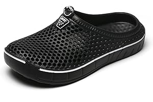 ReverseClock Women Garden Clogs Shoes Unisex Mesh Breathable Slippers Lightweight Summer Beach Sandals Walking Shoes