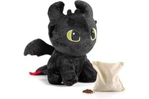 BIOSYNEX - Peluche Bouillotte Micro-Ondable Krokmou (Dragons) avec Billes d'Argile - Doudou Bien-Être Lavable en Machine - Chaleur Douce et Réconfortante - Dès la naissance