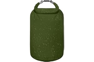 Desoto Waterproof Dry Bag Rucksack Beach Bag Superb Waterproof Bags for Water Sports Boating Canoeing Rafting Camping,Compression Bags for Daily Storage(Army Green 2L)