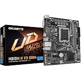 Gigabyte H610M H V3 DDR4 anakart - Intel Core 14. CPU'ları destekler, 4+1+1 hibrit fazlı dijital VRM, 3200 MHz'e kadar DDR4, 