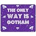Produktbild The only Way Is Gotham - PREMIUM Mauspad (5 Dick)