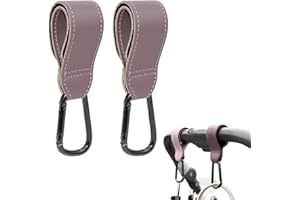 WJIAEER 2PCS Crochet poussette accessoire poussette accessoires de poussettes crochet poussette accroche poussette attache poussette accessoire chanceliere babyzen accessoires