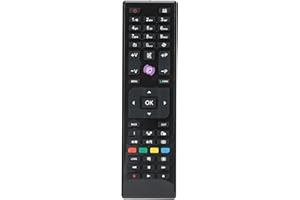 YOSOO HEALTH GEAR Uniwersalny Pilot do Telewizora Kontroler Telewizora LED do Telefunken, RC4875 TE22275B35TXG TE32182B301C10, Wymienny Telewizor LCD HDTV 3D Smart TV i Cyfrowe Pudełko Audio