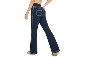 G4Free Women Sports Shorts High Waisted Yoga Shorts with Pockets Tummy Control Shorts Running Exercise Cycling Summer Hot Pants