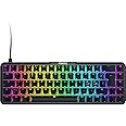 Fnatic STREAK65 - Compact RGB Gaming Mechanical Keyboard - Silent Speed Linear Switches - 65% Layout (60 65 percent)- Low Profile -Esports Keyboard (Nordic layout; QWERTY)