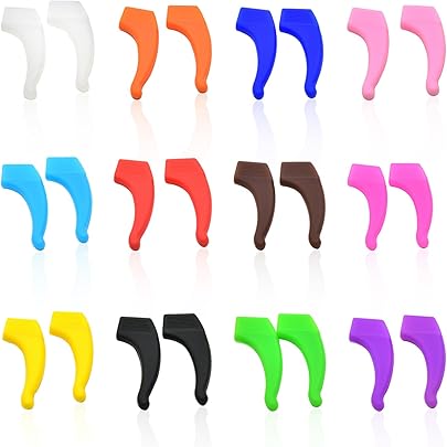 Paia Di Ganci Per Occhiali Morbido Trasparente Trasparente Antiscivolo - Foto 4