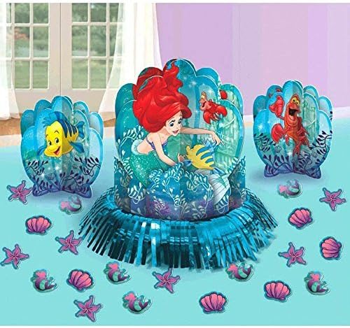 Ariel the Little Mermaid 'Dream Big' Table Decorating Kit (23pc)
