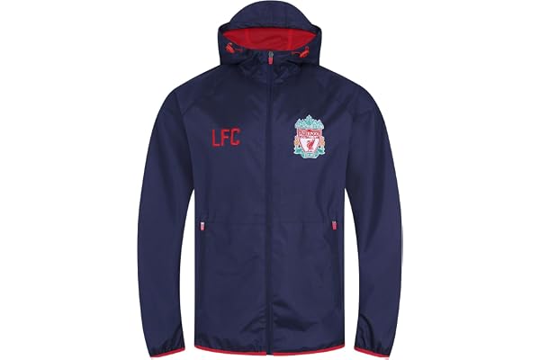 Liverpool FC officiel - Coupe-vent/Imperméable thème football - homme