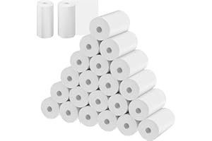 ‎XREE 57 x 30mm Thermopapier Kinderkamera, 24 Rollen Thermorollen 75 g/m² Thermodrucker Papier Bonrollen Kassenrollen für Sofortdruckkameras Bankomat Kredit-Kartenlesegeräte