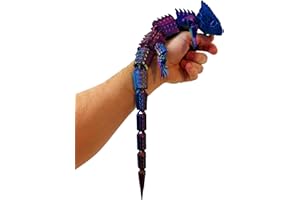 RJW Design Store – Giant Reptile Colour Changing Fidget Toys, Bearded Dragon Fidget Pet – Colour-Changing Fidget Toy Set Stress Relief Lizard – Calming Gift Idea (GIANT Colour Changing Gradient)
