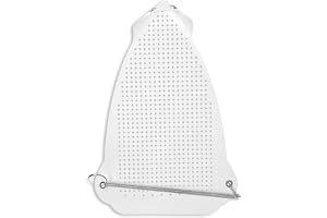 BLPRKOT Universell strykjärnsko strykjärnsula av Teflon, 25,5 x 15,5 cm anti-glans textilskyddssula för ångstrykjärn, värmesk