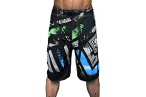 Baiomawzh Short Homme Maillot de Bain Homme Short de Bain Homme Short Sport Homme Short Running Homme Bermuda Imprimée Décontracté Séchage Rapide Natation Piscine Plage Vacance Eté