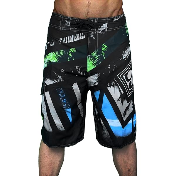 Costume Da Bagno Uomo Boxer - Pantaloncini Da Surf Regolabili - Asciugatura Rapida E Traspirante