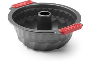 Lékué Moule Kouglof Pâtisserie Métal anti-adhésif