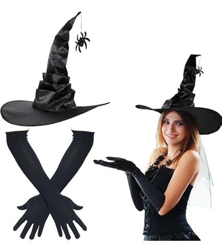 XIAYANG Tutu De Sorcière D'Halloween | Costume De Cosplay 3 Pièces Jupe