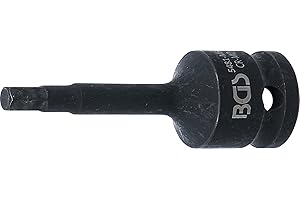 BGS 5481-M6 - Douille à embouts à choc - 12,5 mm (1/2") - six pans intérieurs 6 mm