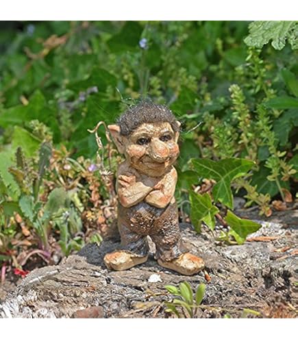 Sculpture De Jardin Magique Et Mystérieuse Pixie,De Qualité Supérieure