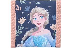 mybagstory - Portefeuille/Porte Monnaie pour enfant fille La Reine Des Neiges - pour Enfant - Ecole - Maternelle - Garderie - Vacances - 10 cm