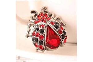 Hotaden Broche Coccinelle Broche Mariage Femme Mode Bijoux