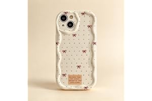 Kompatibel med Motorola Moto G30, Fodral Mjukt Silikon Prickmönster Hjärta, Båge, Kant Krämiga Vågor Fodral
